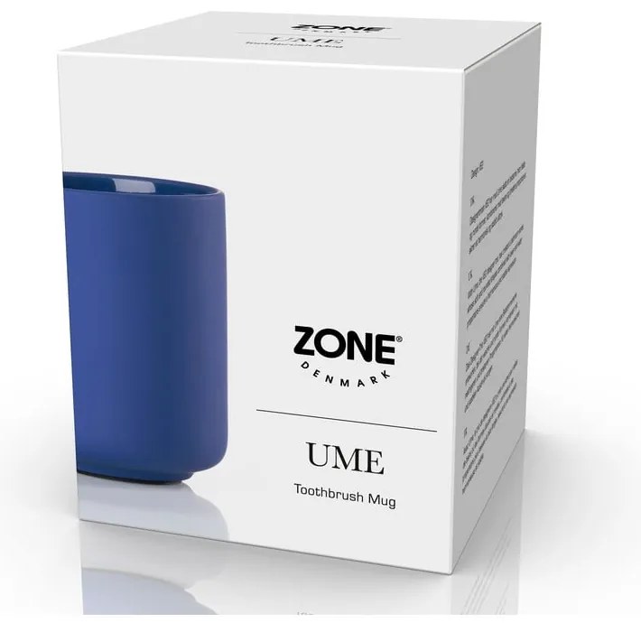 Suport pentru periuța de dinți albastru din gresie ceramică Ume – Zone
