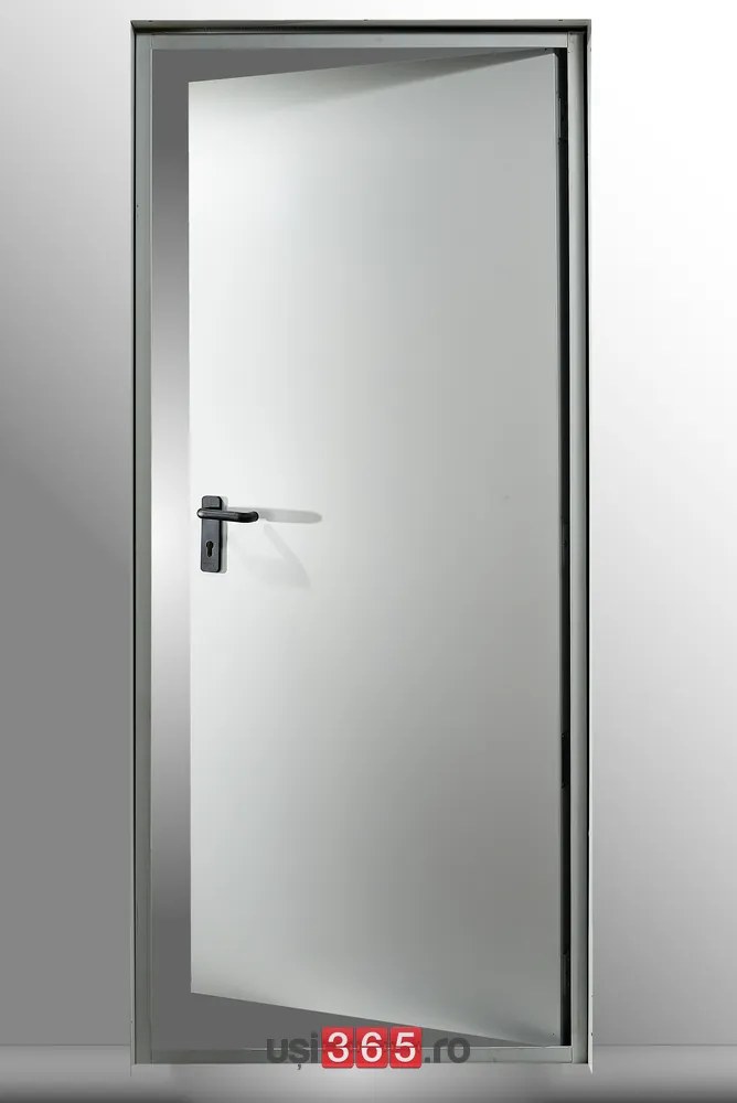 Usa Antifoc EI60 120 - 1 Canat - Rezistenta la foc 60 120 min - Montaj Interior RAL 7035, 800, 2050, 120, Reversibila