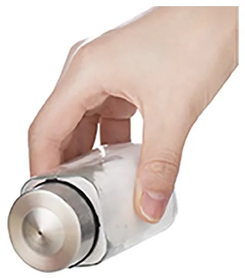 Set sărier Luigi Ferrero Rome FR-7902R, 100 ml, 3 bucăți, Suport, Oțel inoxidabil, Transparent/inox