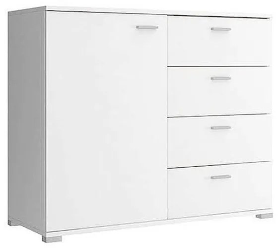 Expedo Comodă KIKI 100, 100/85/40, culoarea albă