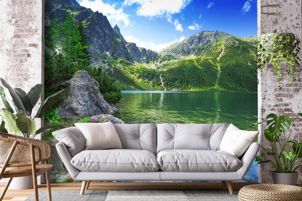 Fototapet - Lac în Tatra (147x102 cm)