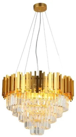 Brilagi - Candelabru suspendat pe cablu PLAZA, 9xE14/40W/230V