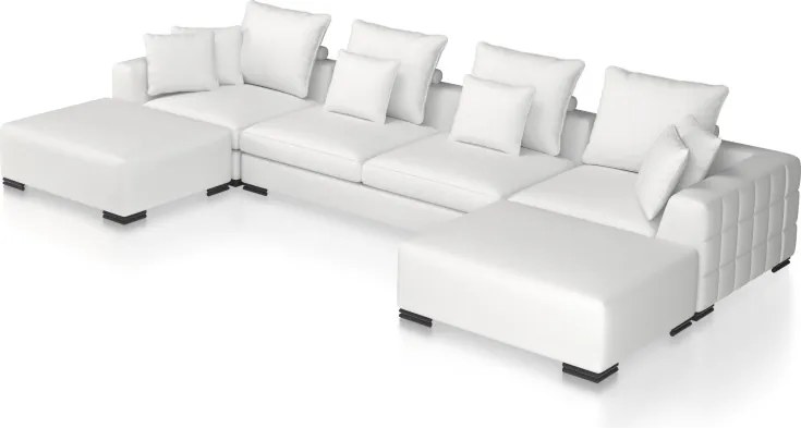 Modul pe colt design LUX Clifford, alb 113974 HZ