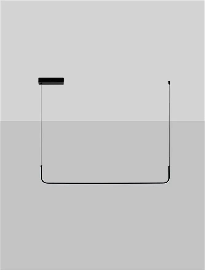 Lustra LED suspendata stil minimalist liniar STRITA L-101cm