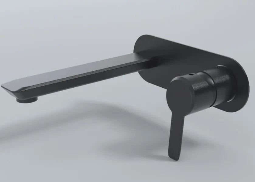 Arnika Nero Baterie de cada/lavoar black Deante BQAN54L