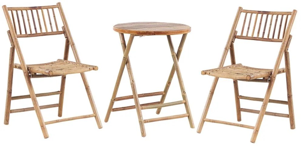 Ansamblu mobilier balcon Sante (lemn deschis) . 1075800