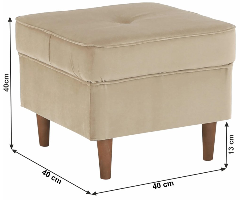 Taburete Repetidas (bej + nuc) . 1116493
