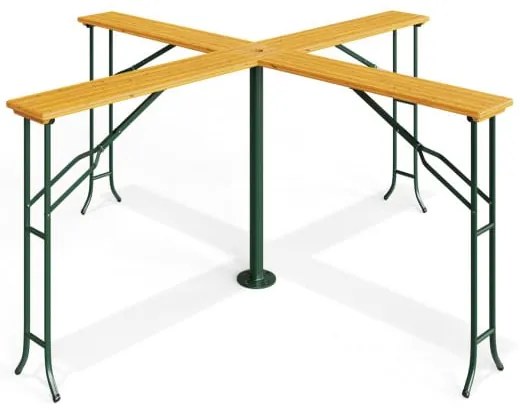 Deuba Masa de bar Quattro 241x241x104 cm