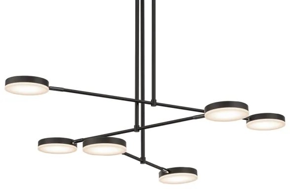 Lustră LED pe tijă Maytoni MOD070PL-L38B3K FAD LED/40W/230V