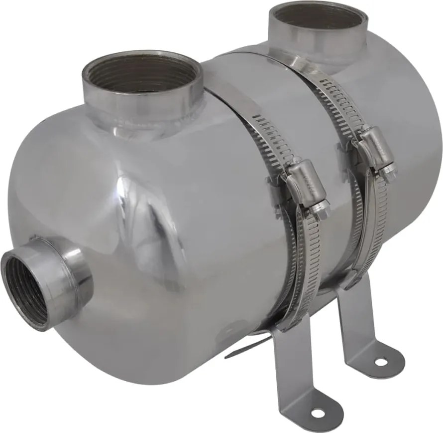 vidaXL Schimbător de căldură pentru piscină 292 x 134 mm 28 kW