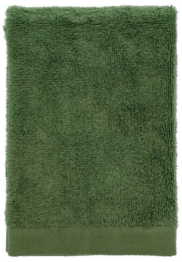 Prosop verde din bumbac organic 50x100 cm Comfort Organic – Södahl