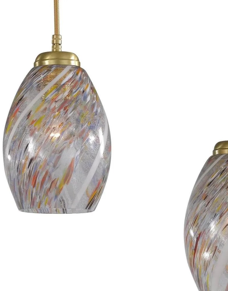 Lustra moderna cu 3 pendule design italian 10034 multicolor