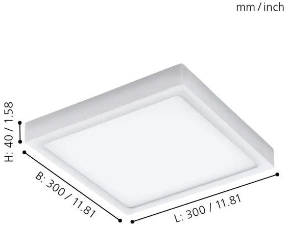 Eglo 98172 - Lampă LED reglabilă pentru exterior ARGOLIS-C LED/22W/230V BT IP44