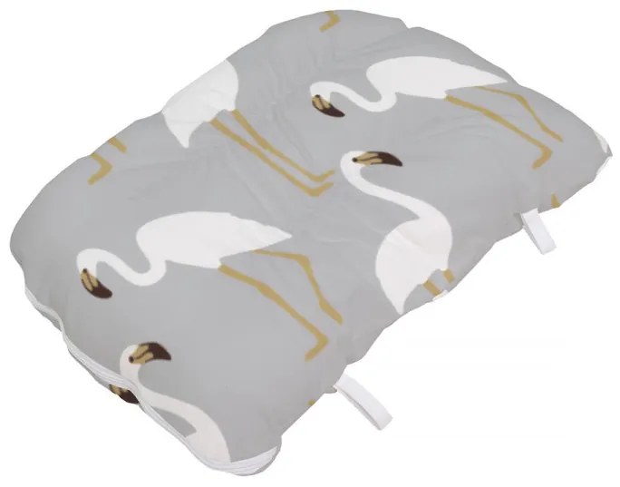 Perna pentru gravide si alaptat, Flamingo Grey