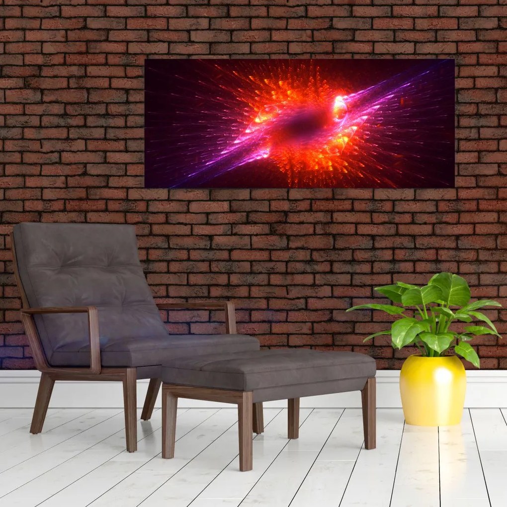 Tabloul modern abstract cu spini (120x50 cm)