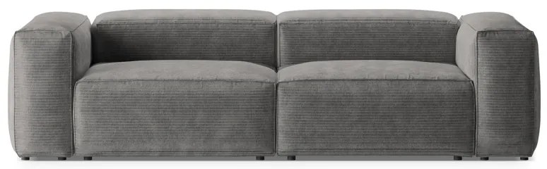 Canapea 3 locuri Bergamo velur reiat L264 cm
