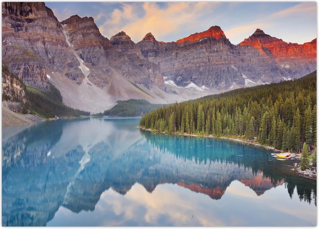 Tablou - Peisaj montan din Canada (70x50 cm)