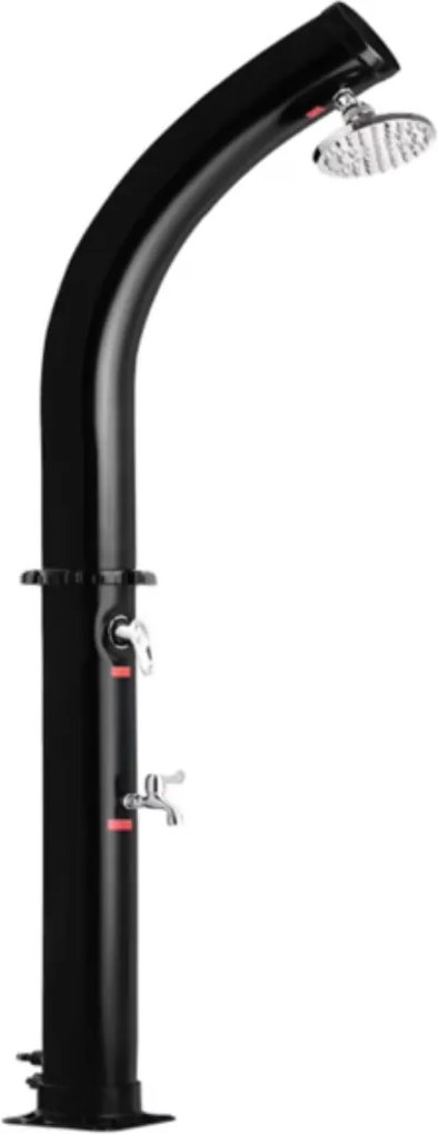 Duș solar BOW. 20l, negru Monzana