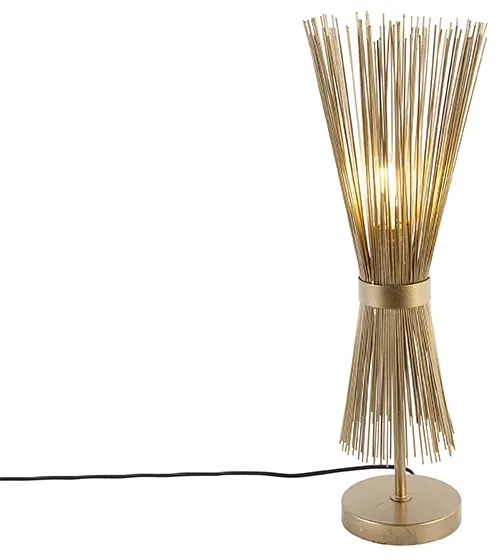 Lampă de masă rustică din alamă - Broom
