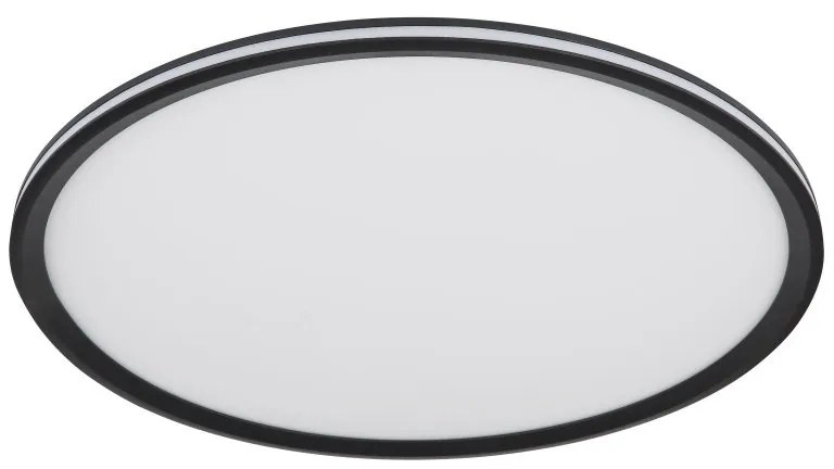 Plafoniera LED design modern Belissa negru, opal 50cm