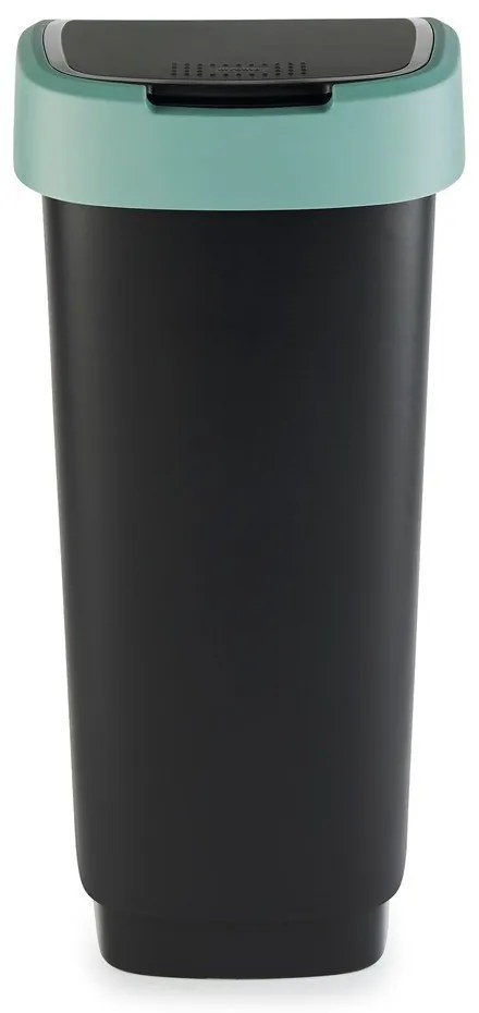 Coș de gunoi din plastic reciclat 50 l Twist - Rotho