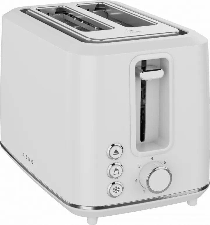 Electric Toaster, white, 220-240V, 50-60Hz, 920-1080W, 2 slots, 3 modes, 7 browning levels