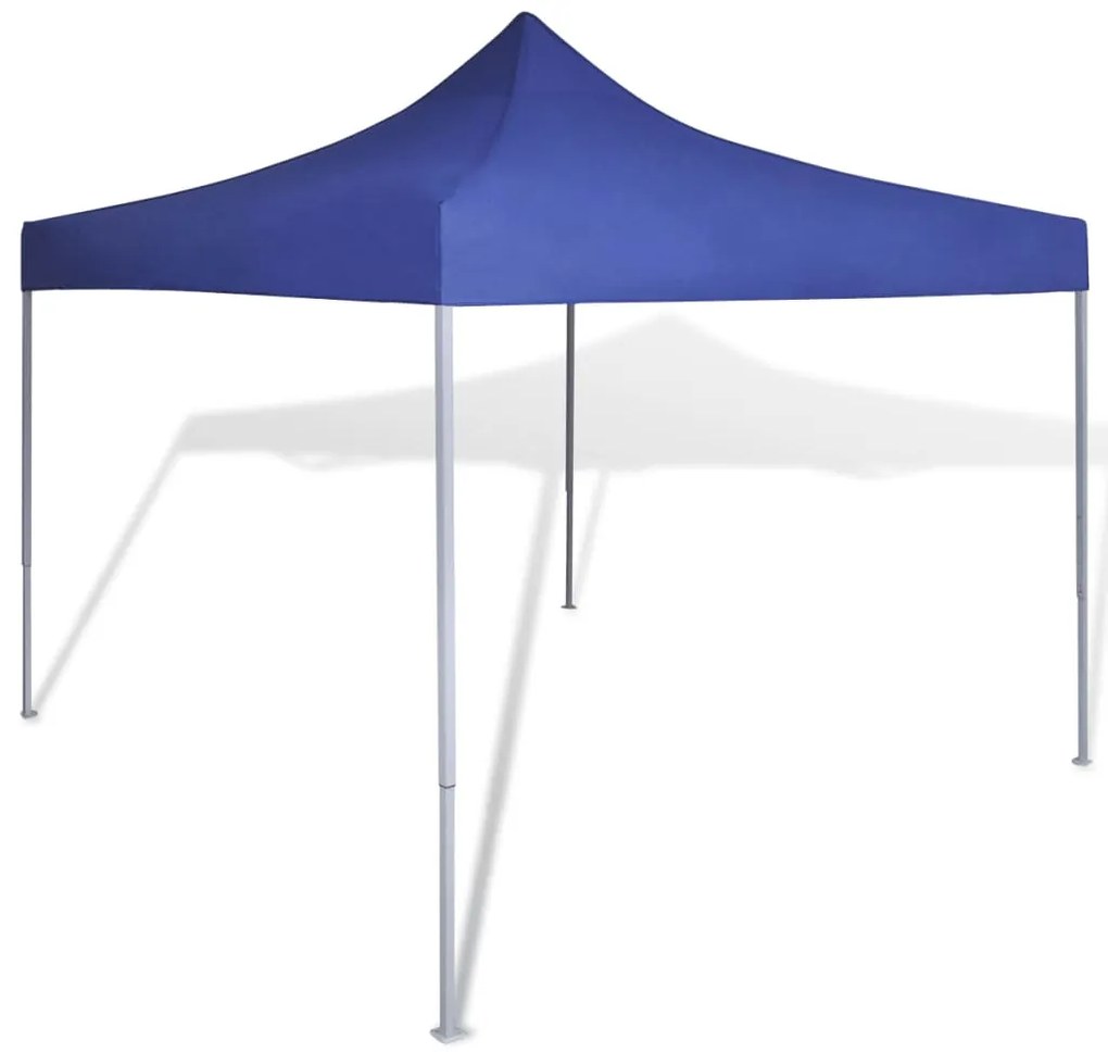 Blue foldable tent 3 x 3 m
