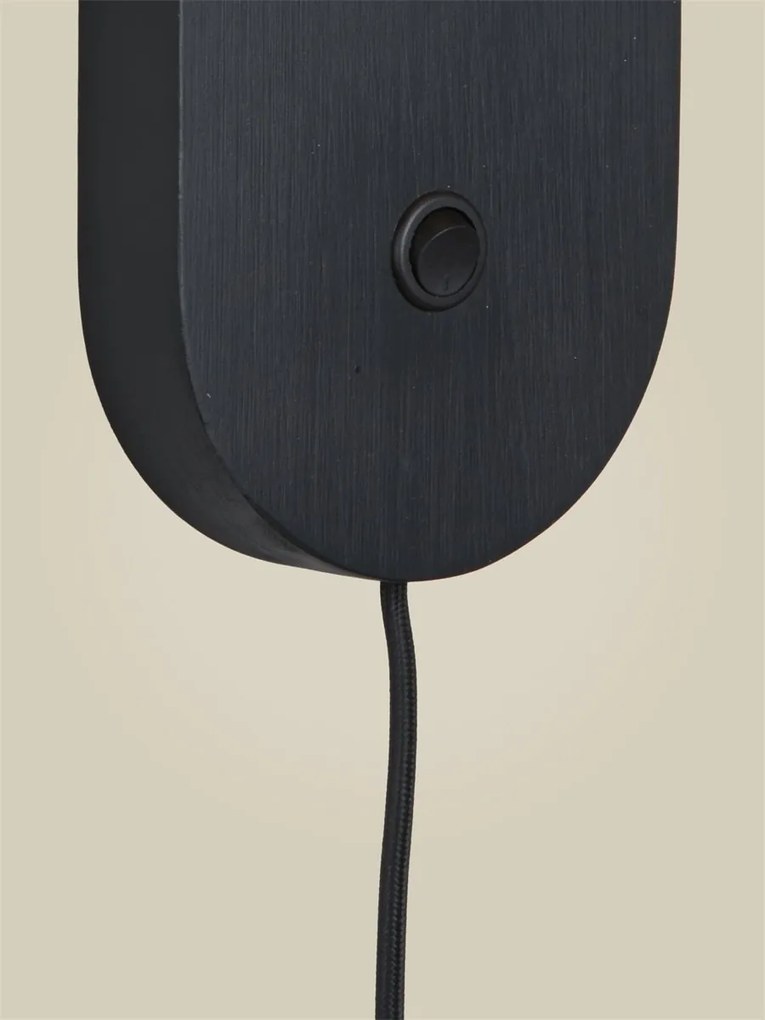 Aplica de perete din bambus negru Java