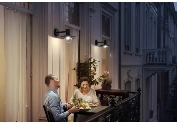 Philips 17382/30/PN - Aplica perete exterior MYGARDEN SKUA 1xE27/42W/230V