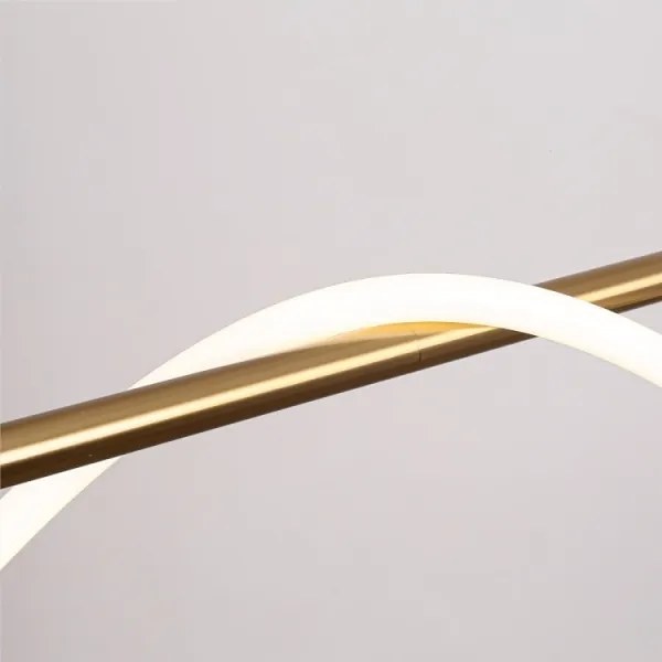 Candelabru LED suspendat pe cablu MELECA LED/36W/230V 3000/4000/6000K 160 cm auriu