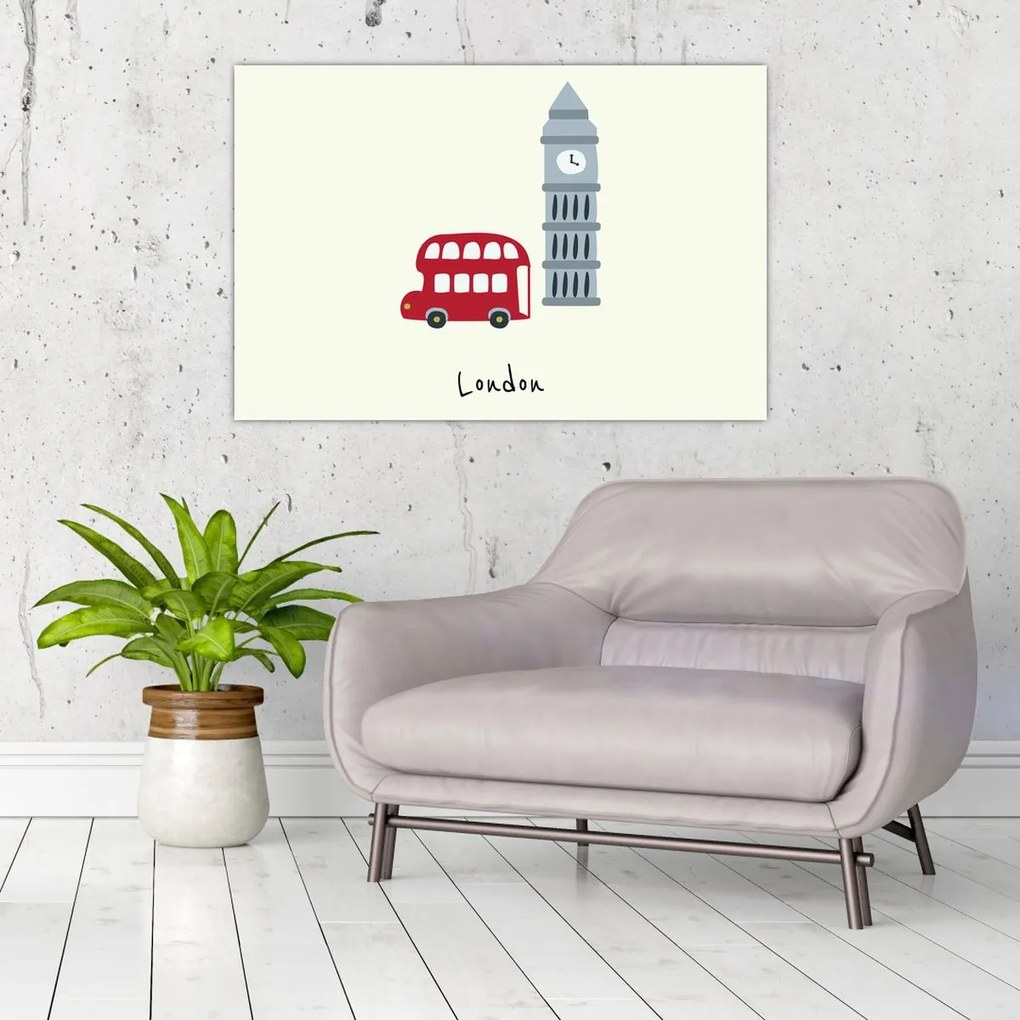 Tablou - Orașe din Europa N⁰3 (90x60 cm)