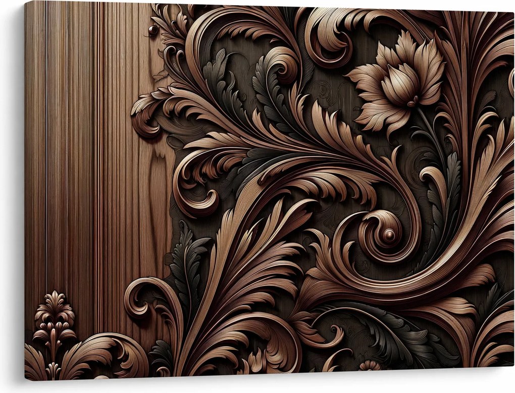 Tablou - Model din lemn (70x50 cm)