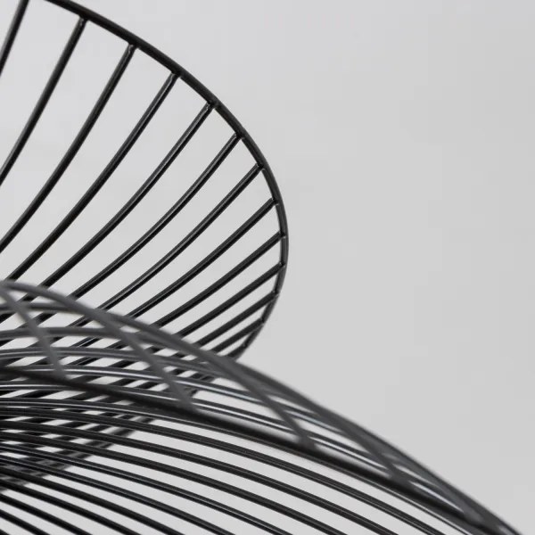 Brilagi - Lustră LED pe cablu CERIA WIRE, 1xE27/40W/230V, Ø 60 cm, neagră