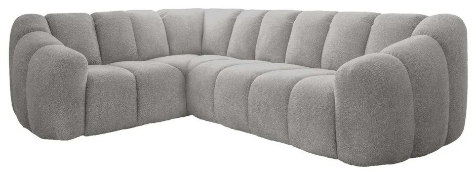 Colțar gri deschis (cu colț pe partea stângă/în formă de ”L”) Shell – Miuform