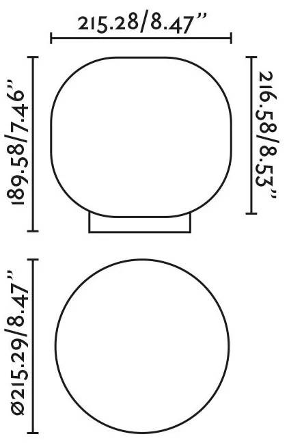 Veioza/Lampa de masa stil minimalist AMELIA alba