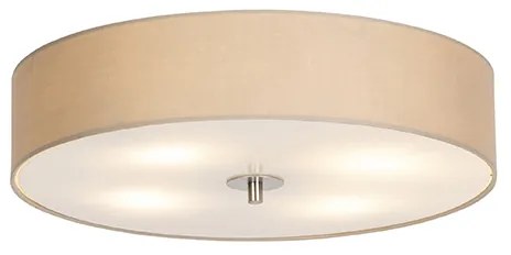 Plafonieră rustică bej 50 cm - Drum
