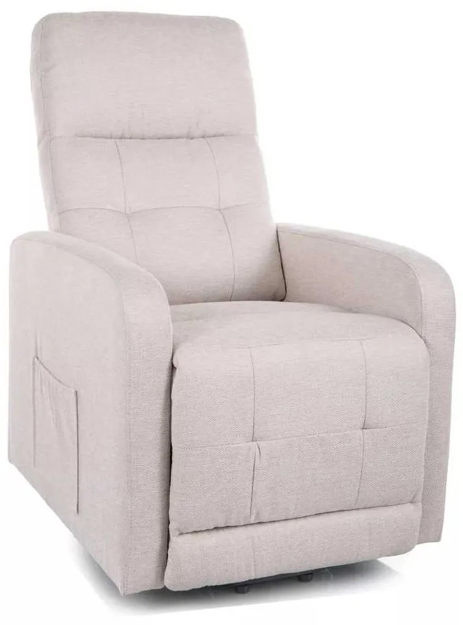 Scaun reclinabil Lennox II, crem