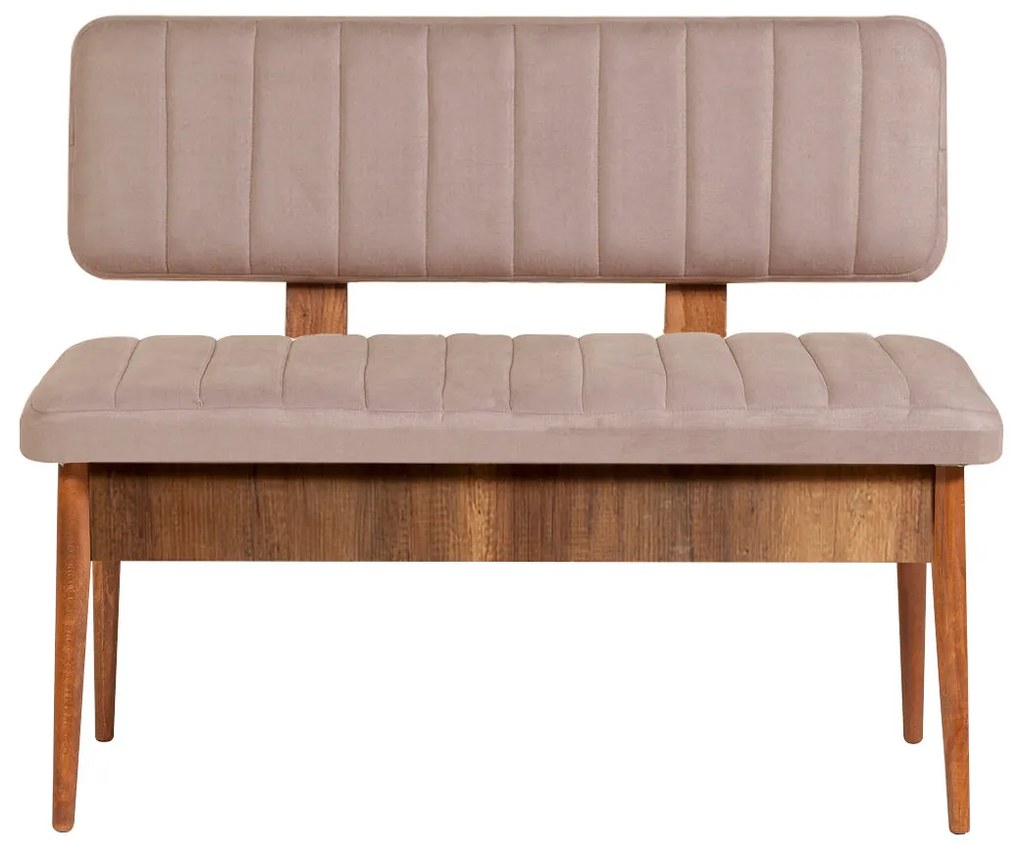 Set mobilier sufragerie Vlasta 1 (nuc + bej) (pentru 4 persoane). 1072381