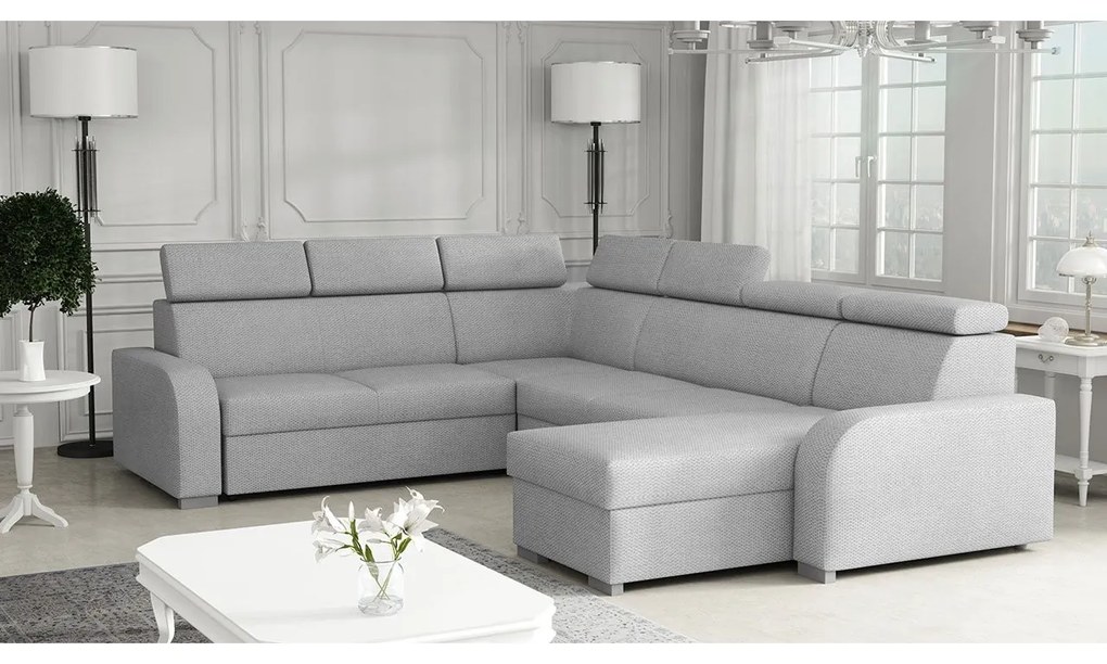 Colțar în formă de U Lyseri 2rR2pLC (Gri) (cu sp. depozitare). Promo -17%. 1104923