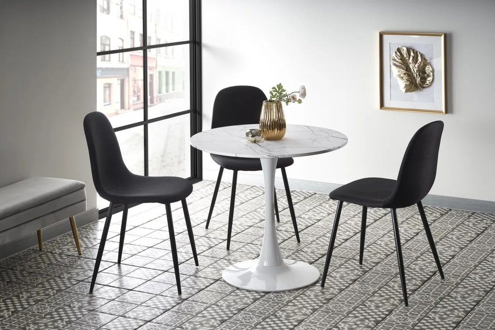 Masa Denver marble – H73 cm