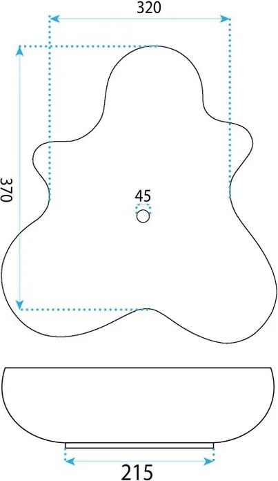 Lavoar pe blat IZOLDA