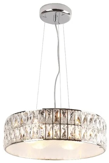 Lustră pe cablu MAXLIGHT P0238 DIAMANTE 6xG9/42W/230V d. 46 cm crom