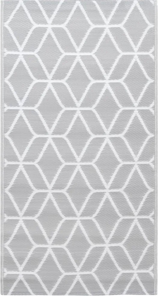 vidaXL Covor de exterior, 190x290 cm, ARAKIL gri, PP