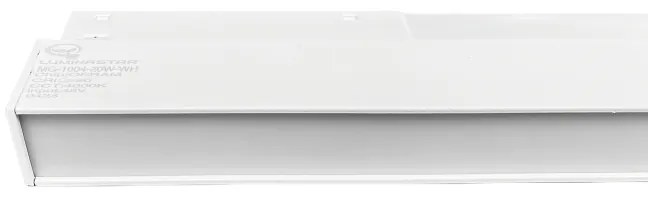 PROIECTOR LINIAR LED 10W 3000K 4000K - 48V PE SINA MAGNETICA  S22 R22 - Alb