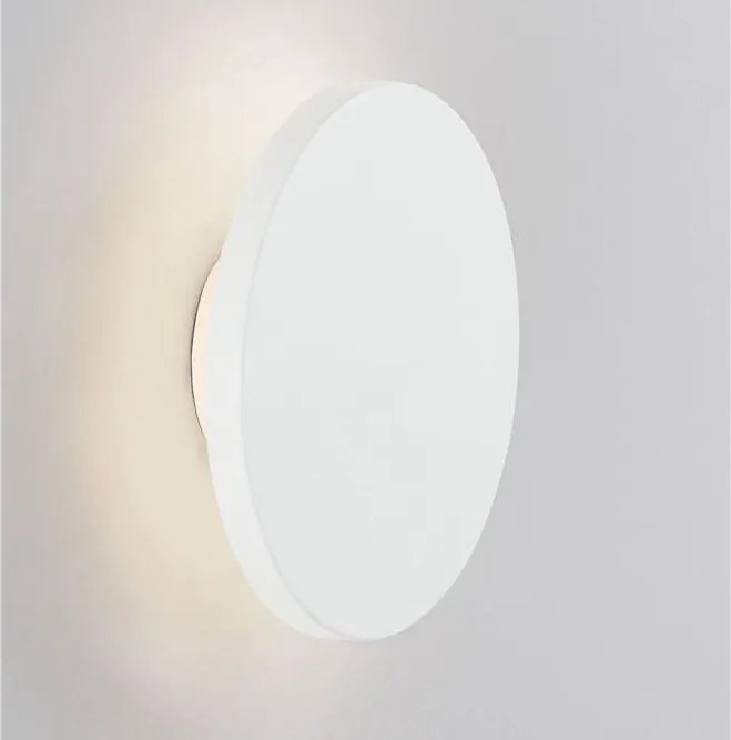 Aplica lumina ambientala pentru fatade IP65 ELLUX alb 13cm