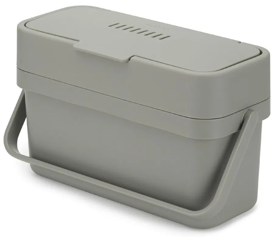 Recipient pentru deșeuri compostabile gri 4 l Duo – Joseph Joseph