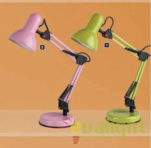 Lampa de masa / Veioza de birou , culoare trandafir Samson 4179 RX