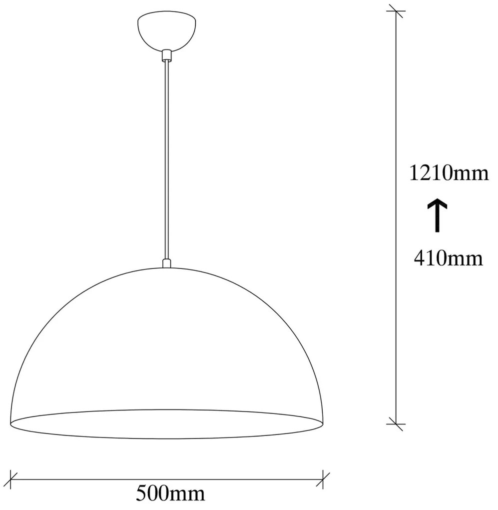 Lustra Berceste Alb 50x50x121 cm