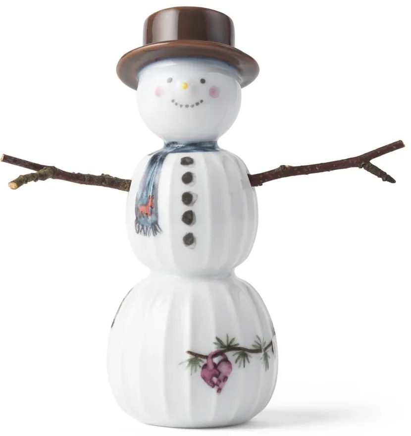 Figurină de Crăciun din porțelan (înălțime 11,5 cm) Hammershøi Snowman – Kähler Design