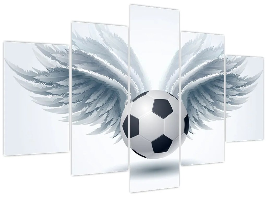 Tablou - Balon cu aripi (150x105 cm)